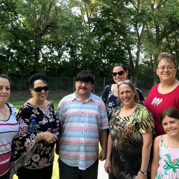 Tina Meek and Family July 2019